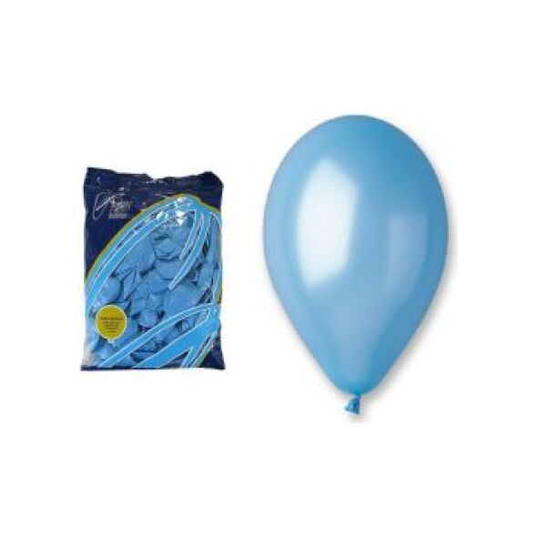GoDan Balon GM90 metaliczny błękitny