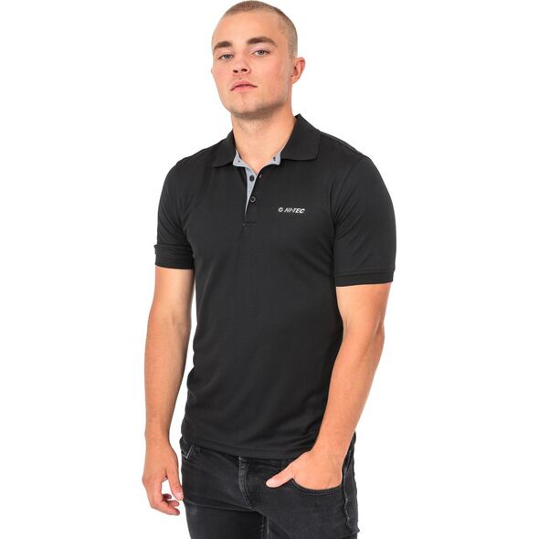 Hi-Tec Koszulka męska Site Black/Silver r. M