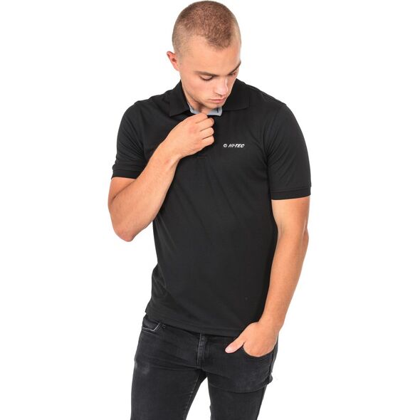 Hi-Tec Koszulka męska Site Black/Silver r. M