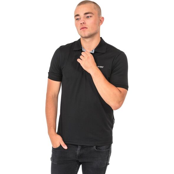 Hi-Tec Koszulka męska Site Black/Silver r. M