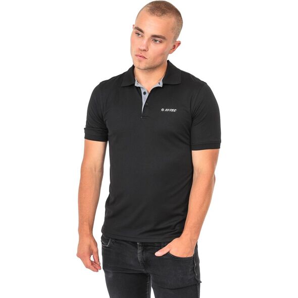 Hi-Tec Koszulka męska Site Black/Silver r. M