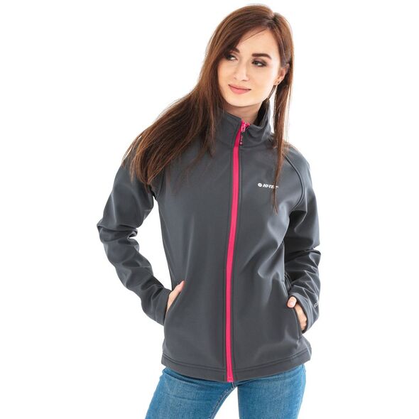 Hi-Tec Kurtka damska Lady Lucari Moon Grey/Bright Pink r. S