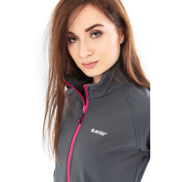 Hi-Tec Kurtka damska Lady Lucari Moon Grey/Bright Pink r. S