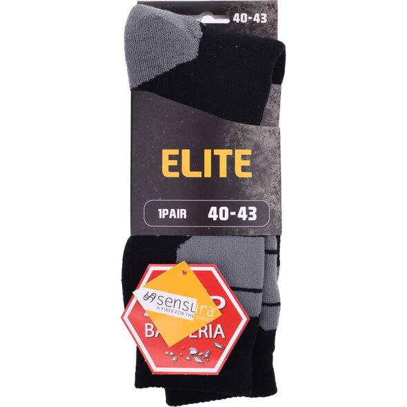 Magnum Skarpety MAGNUM ELITE SOCK BLACK/GREY 40-43
