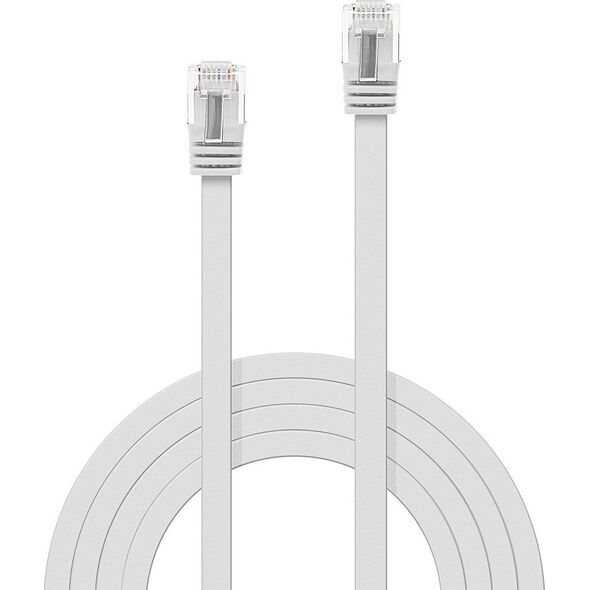 Lindy LINDY Cat.6 flat cable Patchcable white, 0,3m without shielding - 47500