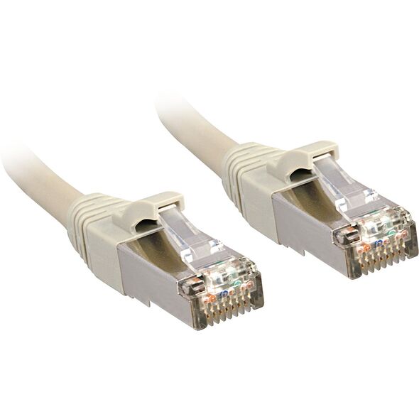 Lindy Premium patchcord S/FTP, Cat. 6, LSOH, 7.5m, szary (45586)
