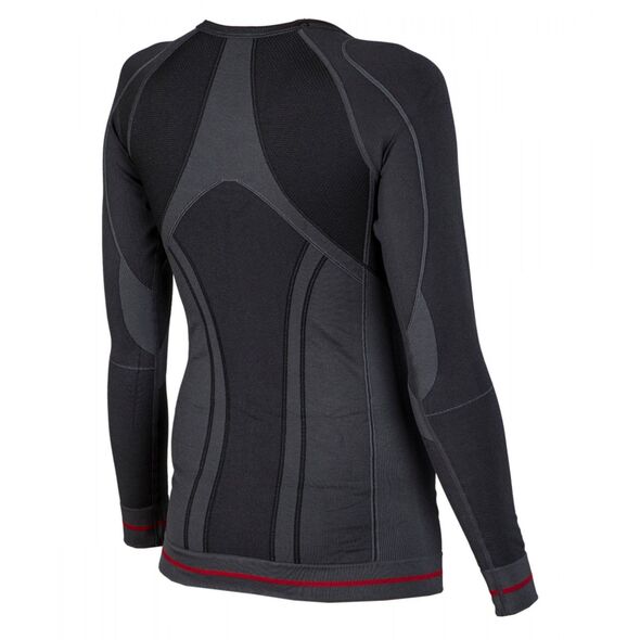 Brugi Koszulka młodzieżowa Seamless czarna r. 38 (1RAE)