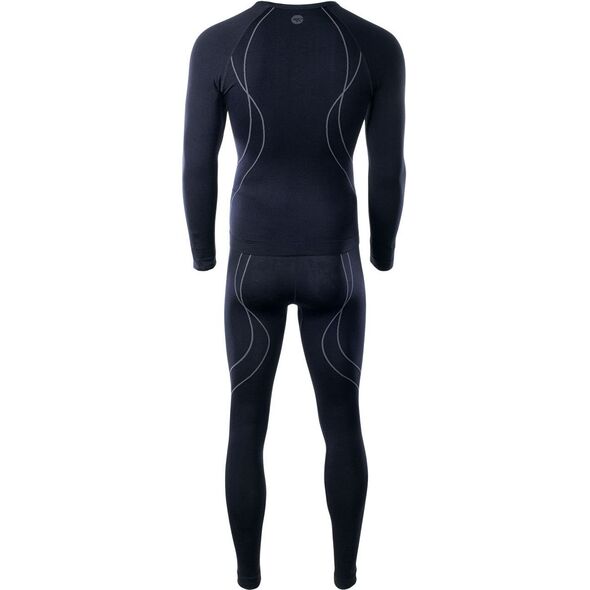 Hi-Tec Komplet bielizny męskiej Set Ikar black/grey r. XL
