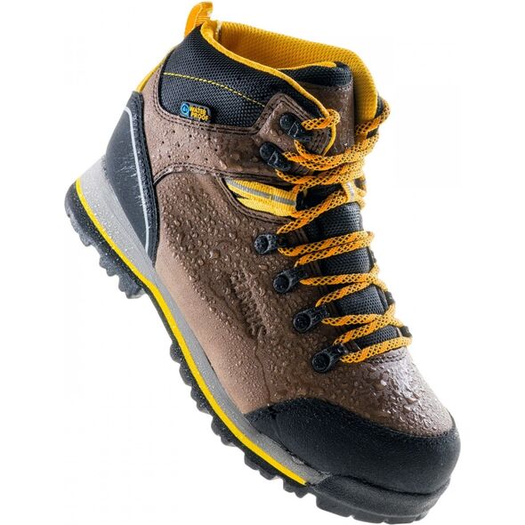 Elbrus Buty dziecięce Taner Mid Wp Brown/Black/Corn r. 37
