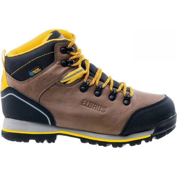 Elbrus Buty dziecięce Taner Mid Wp Brown/Black/Corn r. 36