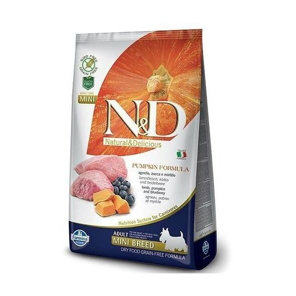 Farmina Pet Foods 800g N&d Small Dynia Adult jagnięcina+jagoda