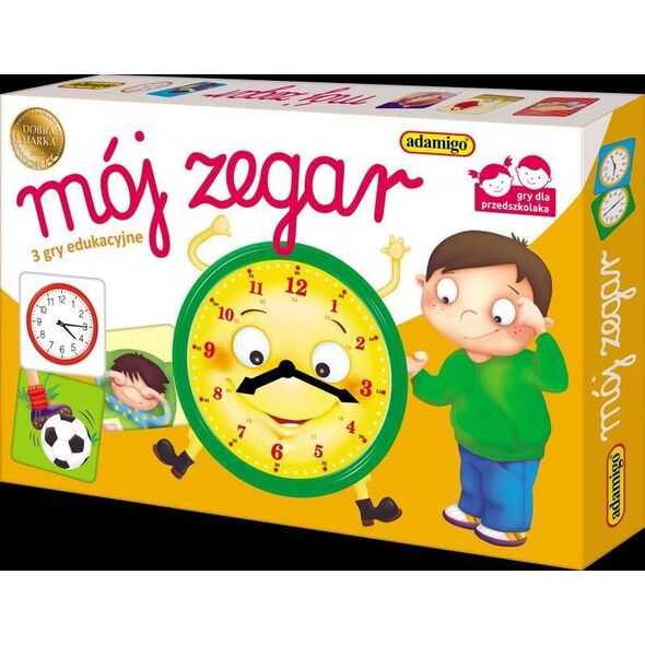 Adamigo Mój zegar - Loteryjka edukacyjna