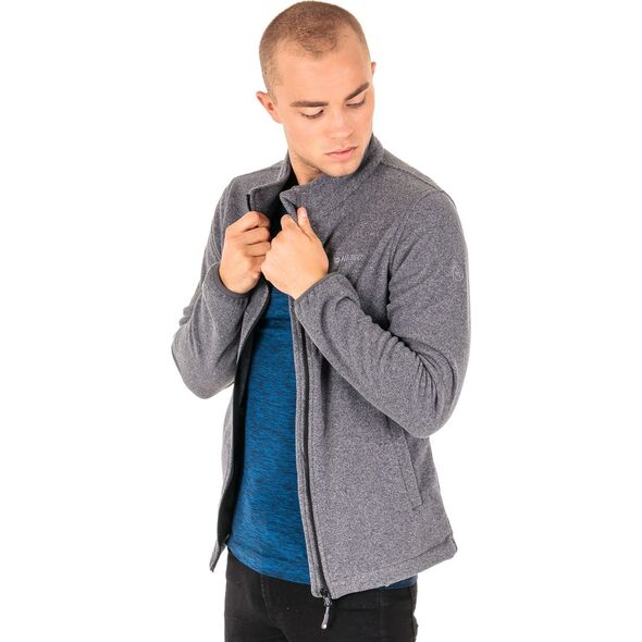 Hi-Tec Bluza męska POLAR HENIS EBONY MELANGE r. XL