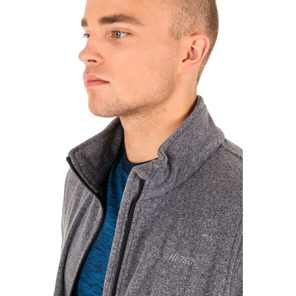 Hi-Tec Bluza męska POLAR HENIS EBONY MELANGE r. XXL