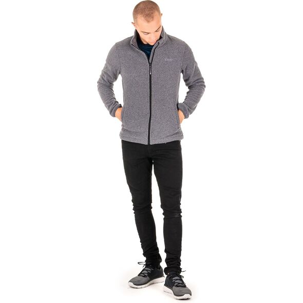 Hi-Tec Bluza męska POLAR HENIS EBONY MELANGE r. XXL