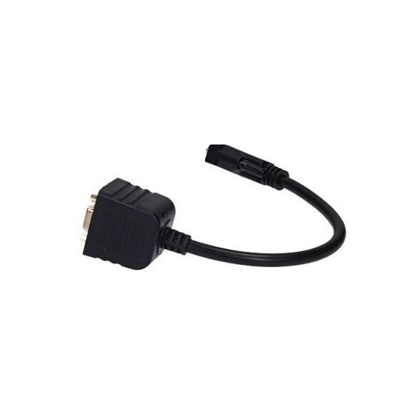 Gembird pasywny adapter/splitter DVI męski do 2x VGA żeński, 0.3m, czarny (A-DVI-2VGA-01)
