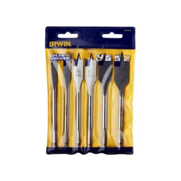 Wiertło Irwin do drewna łopatkowe sześciokątne 10 13 16 19 22 25mm zestaw (10502826)