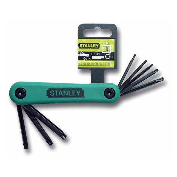Stanley Zestaw kluczy trzpieniowych torx wielofunkcyjne T9-T40 8szt. (69-263)