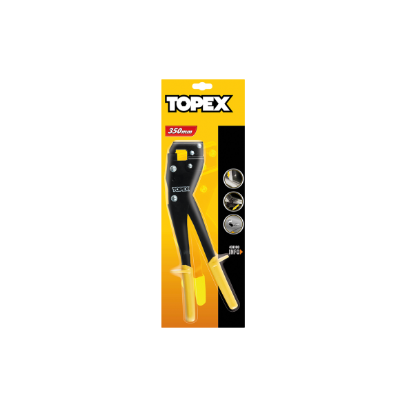 Topex Szczypce do łączenia profili 350mm 43E100