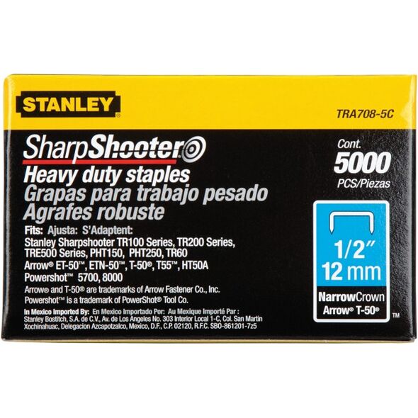 Stanley Zszywka typu G 4/11/140 8mm 5000szt. (TRA705-5T)