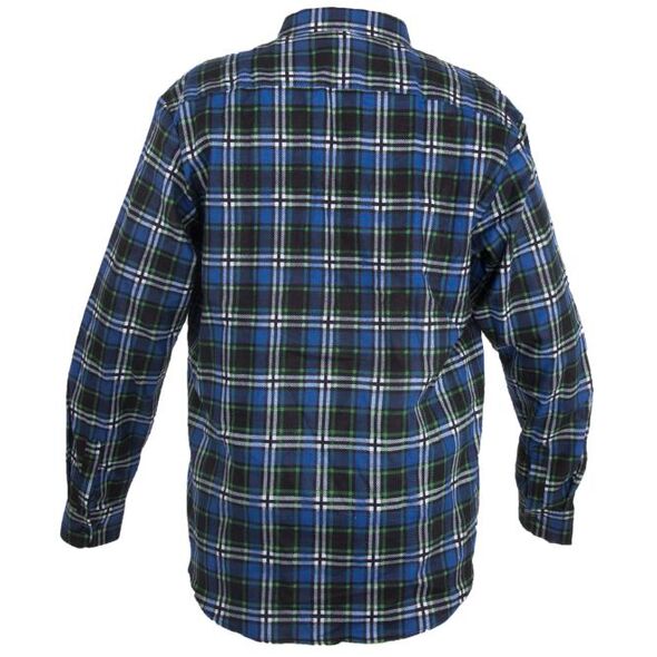 Lahti Pro Koszula flanelowa w kratę niebieska rozmiar M LPKF3M