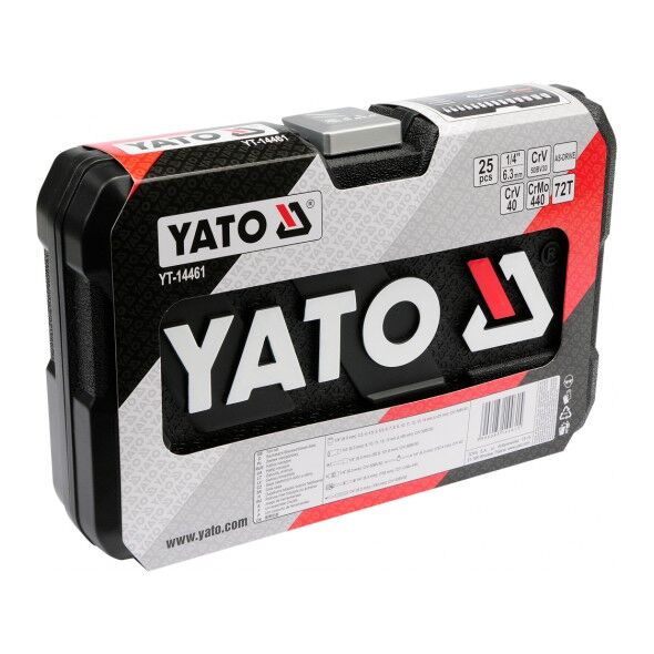 Zestaw narzędzi Yato 25 el. (YT-14461)