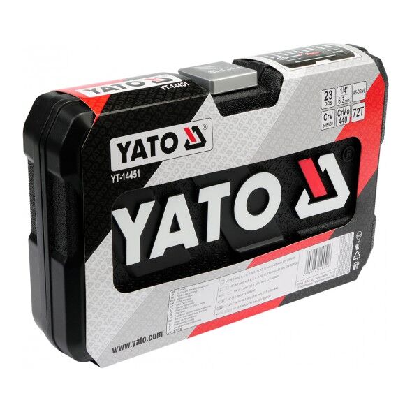 Zestaw narzędzi Yato 23 el. (YT-14451)