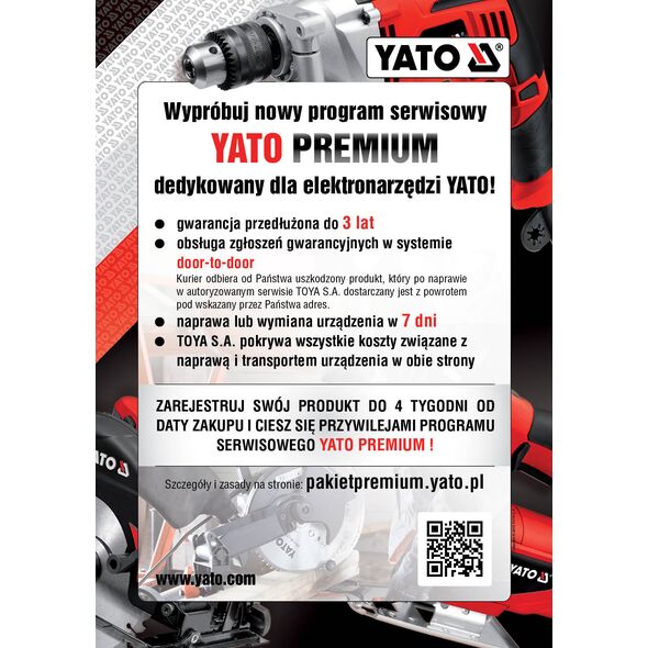 Młotowiertarka Yato YT-82127 1500 W