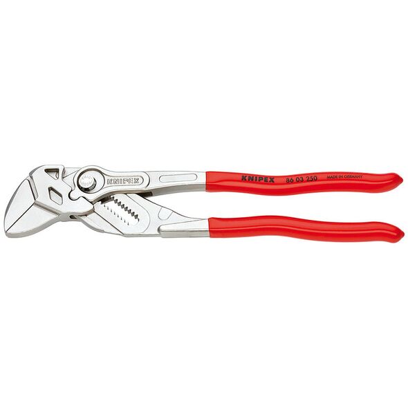 Knipex Szczypce nastawne i klucz w jednym narzędziu 250mm PCV (86 03 250)