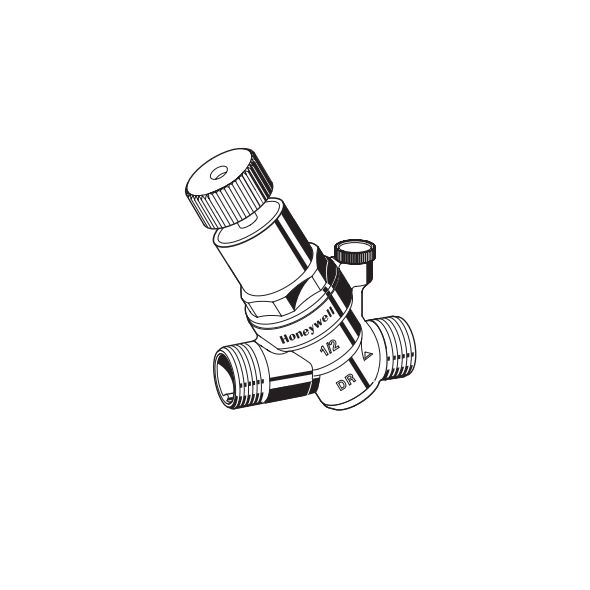 Honeywell Regulator ciśnienia 1/2" - D04FM-1/2A