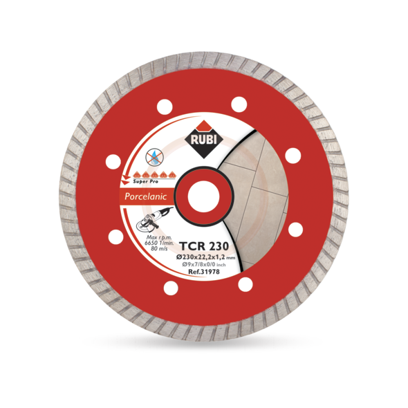 Rubi Tarcza diamentowa do gresu porcelanowego TCR SUPERPRO 125mm - 31973