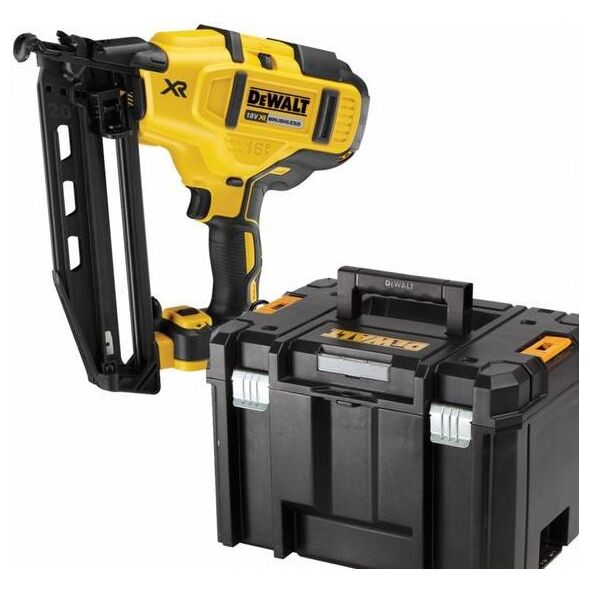 Dewalt DEWALT System aku 18 V (18V XR gwoździarka XR bezszczotkowa do wykończeń, gwoździe 32 - 63mm, kufer) - DCN660NT-XJ