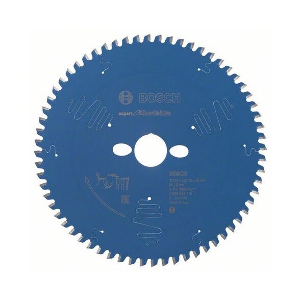 Bosch Tarcza pilarska Expert for Aluminium 216 x 30mm 64 zęby (2608644110)