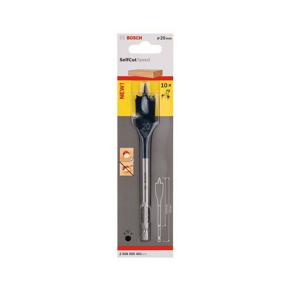 Wiertło Bosch łopatkowe 20mm (2608595491)