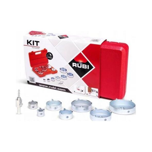Rubi RUBI ZESTAW KORONEK ZE STOPU SPIEKANEGO 27, 35, 45, 55, 65, 70 i 85 mm RUBI04995 - 04995