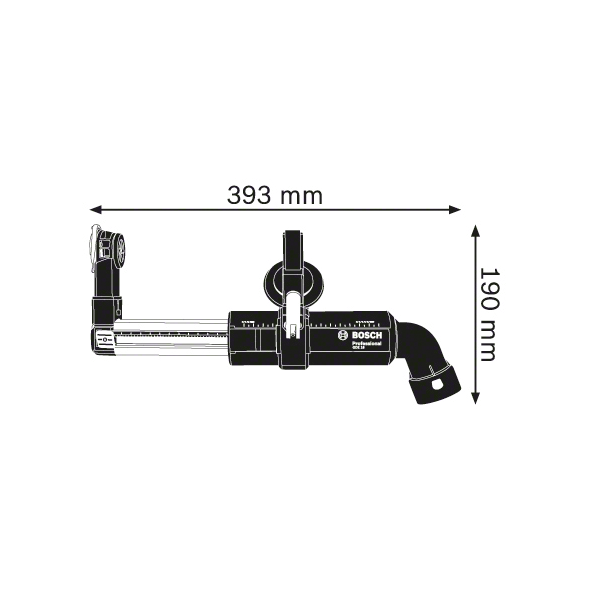 Bosch Osprzęt do odsysania pyłu GDE16 Plus Professional (1.600.A00.15Z)