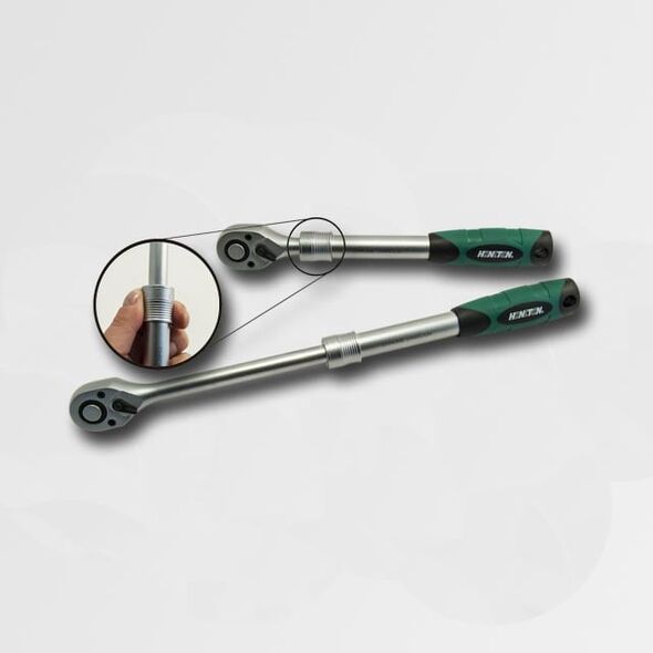 Honiton Grzechotka z uchwytem teleskopowym 1/4" 140-200mm (H8623)