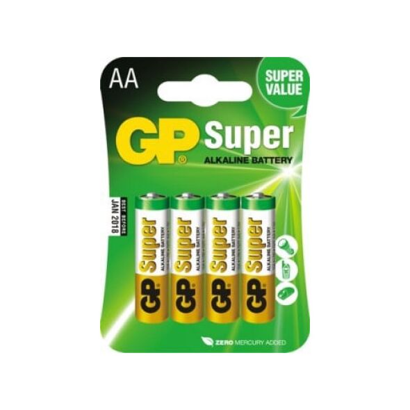 GP Bateria AA / R6 4 szt.