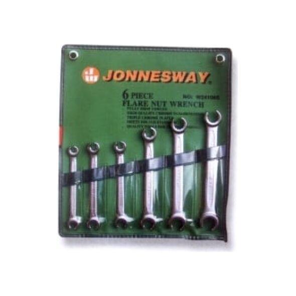 Jonnesway Komplet kluczy do przewodów hamulcowych 6szt. (W24106S)