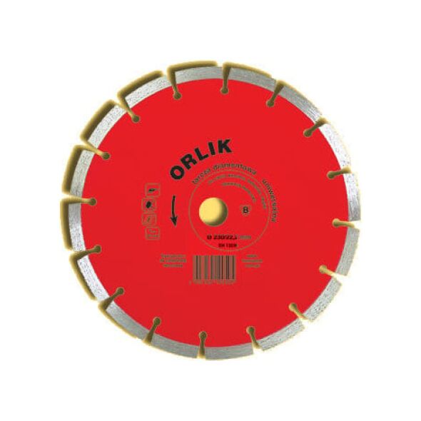 IN CORPORE Tarcza diamentowa segmentowa ORLIK do cięcia betonu 230mm - 19050