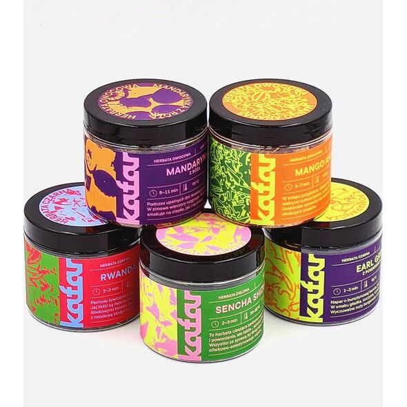 Kafar - Mandarynka z Różą - Herbata sypana 50g