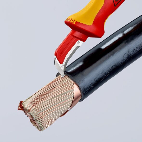 Knipex Nożyk do ściągania izolacji izolowany (98 55)