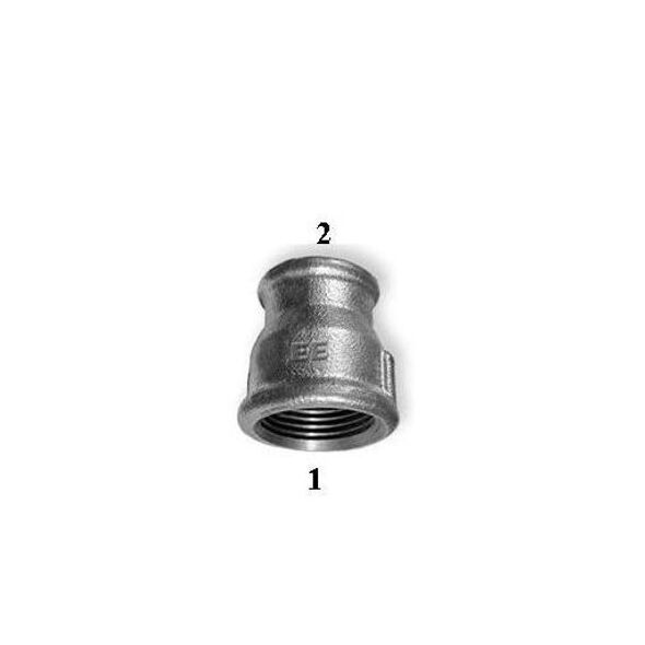 Odlewnia Zawiercie Mufa redukcyjna M2 3/4 x 1/2" ocynk