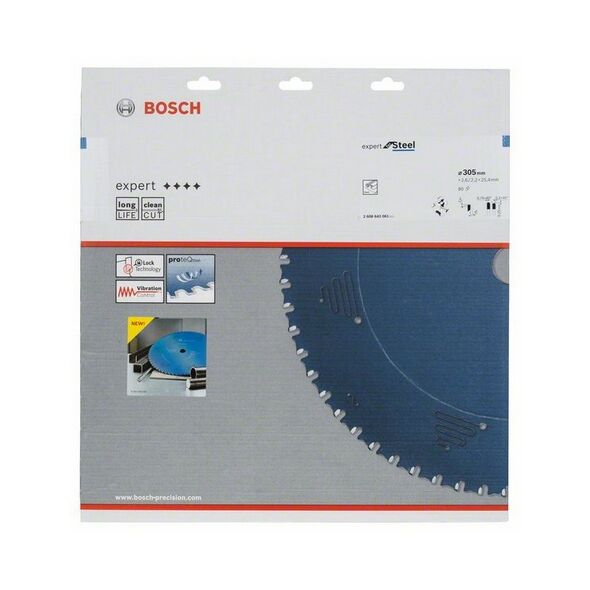 Bosch Tarcza pilarska Expert for steel 305 x 25,4mm 80 zębów (2608643061)