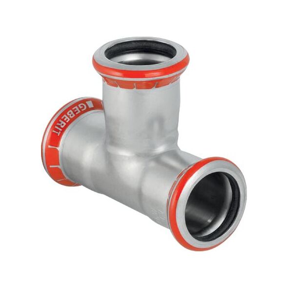 Geberit Trójnik Mapress C-stahl równoprzelotowy 89mm (21010)