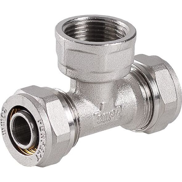 Perfexim Trójnik skręcany 709 20mm x GW 1/2" x 20mm (61-009-2015-000)