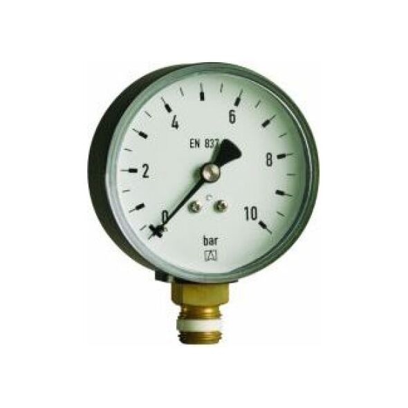 Afriso Manometr grzewczy RF 100 rad,fi100 mm, -1÷0 bar, G1/2'' rad, kl. 2,5 (63601)