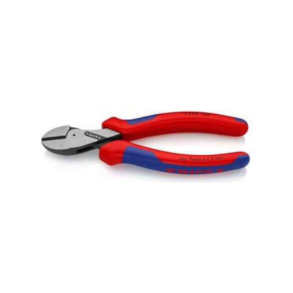 Knipex Szczypce tnące boczne z przełożeniem x-cut 160mm - KN 73 02 160