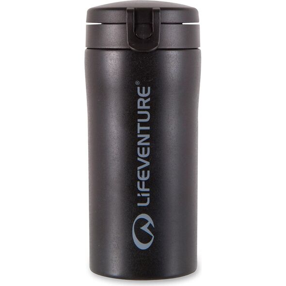 Lifeventure Szczelny Kubek Termiczny FlipTop Thermal Mug Matt Black (LM76120)