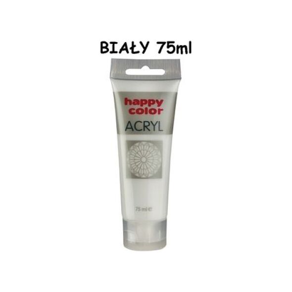 Happy Color Farba akrylowa 75ml biel tytanowa (7370 0075-0)